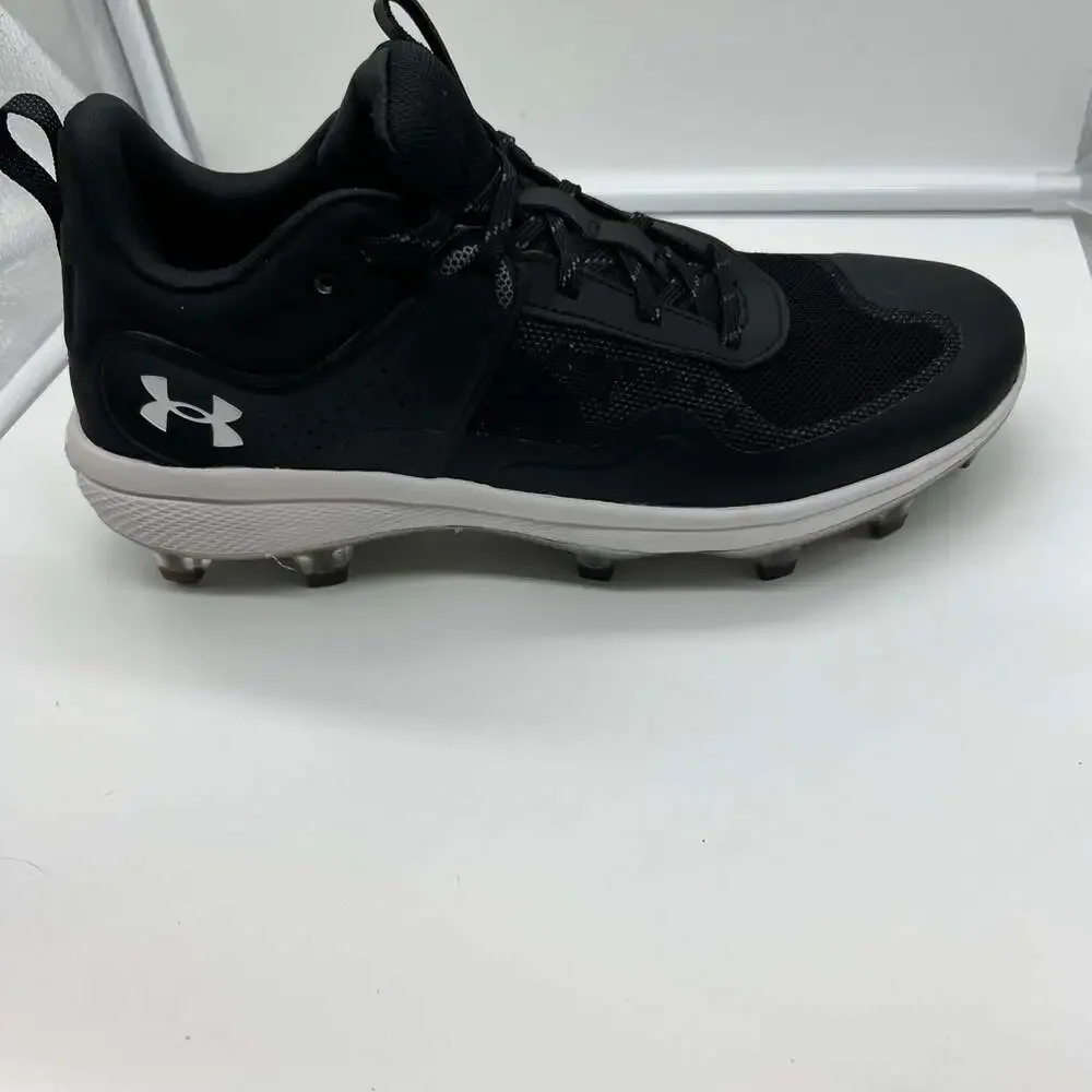 Under Armour Glyde Charged Molded Softball Cleat Women's‎ Black/White Size 11